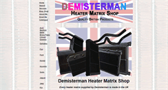Desktop Screenshot of demisterman.co.uk